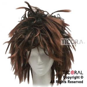 PELUCA HS5930 DESMECHADA NEGRO Y COBRE x 1